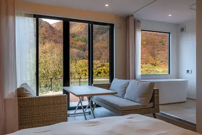 Image de Rmogami  A Type RoomFamilyfriendly Private Sauna 4 Single Beds / Mogami-gun Yamagata