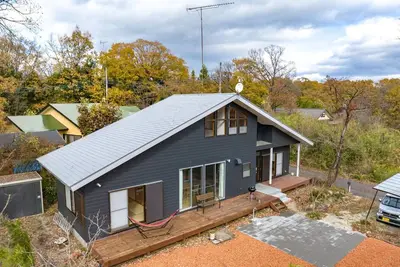 Image de Nasu jet black house Bbq in the garden bonfire i / Nasu-gun Tochigi