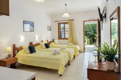 Image de Appartement 'Studios Asterias 4' avec terrasse partagée, Wi-Fi et climatisation
