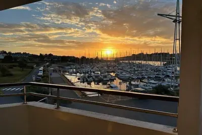 Image de Bel appartement moderne vue mer et Port Crouesty