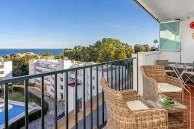 Mijas retreat, 2Br/garage/seaview
