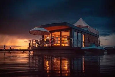 Image de Hausboot für 6 Gäste mit 45m² in Klitten