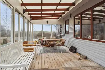 Spacious cottage surrounded by forest