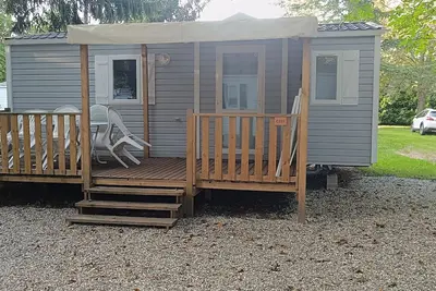 Image de Jolie mobil-home ombragé et au calme