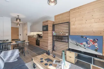 Image de Appartement moderne avec parking dans Les Fermes de l'Alpe