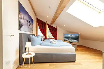Image de Karwendelliebe - Ferien mit Niveau in Neubau-luxus-fewo für 2-4 Gäste
