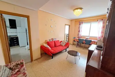 Image de Apartamento Exterior de 3 Habitaciones con Wifi y Televisión por Cable