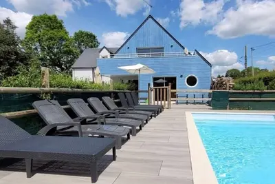 Image de Villa avec piscine, sauna, spa, billard, baby, ping-pong