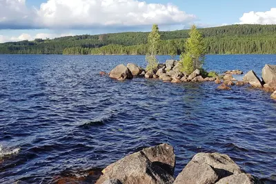 Image de Hus Klarälven on river Klarälven with office for business, pet friendly