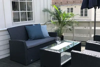 Image de Summer city nr 1 in south Norway. Apartment right in the center of the town!