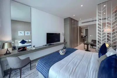 Image de Deluxe Studio Business Bay | Canal Views | Gym & Pool\n