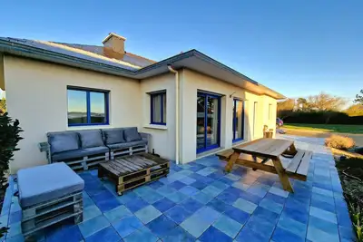 Image de Villa de la Baie, 8 personnes, vue mer, Jacuzzi, plages à 100 mètres.