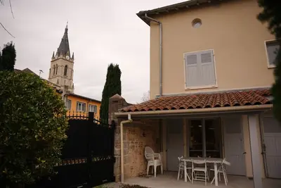 Image de Village Center Family Home with Private Garden - 30 min. from Lyon!