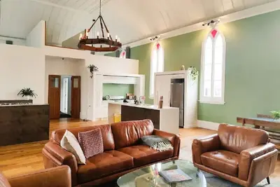 Image de Cosy Historical Chuch in Quaint Mountain Village. \n