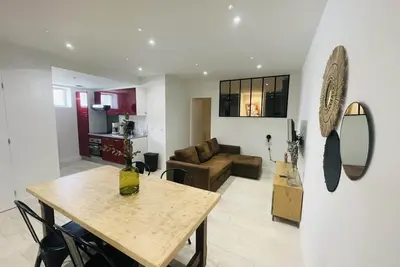 Image de Loft en rez-de-chaussée - wifi - plage à 2 minutes à pieds