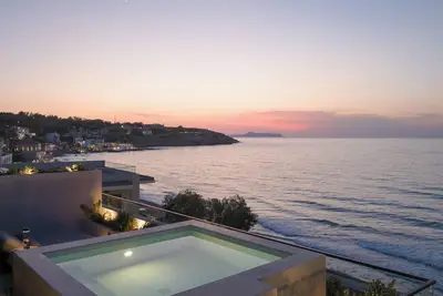 Alithia BeachFront Retreat, with Plunge Pool