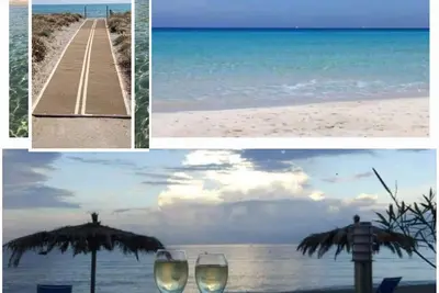 Image de Corse les pieds dans l'eau, accés direct sur la plage.