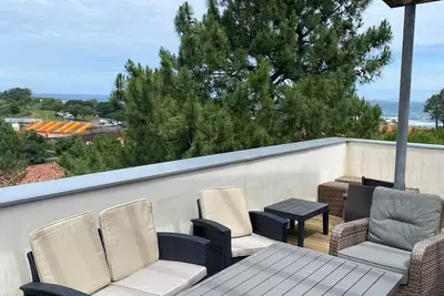 Image de Charmante Maison Mitoyenne sur 2 étages Vue Mer Toit Terrasse Époustouflante…