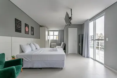 Image de Studio with balcony next to Beiramar Shop #Hks26