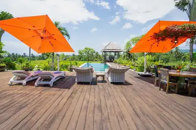 Image de Au milieu de la nature! Villa familiale de 3 chambres à Tabanan