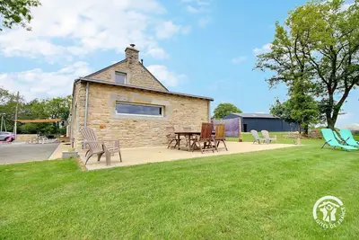 Image de au calme en campagne, proche de la mer, animaux acceptés, pétanque sur place