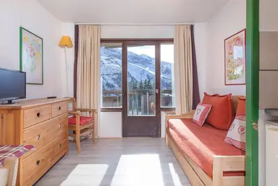 Image de Studio cabine 4 pers avec wifi à Avoriaz, résidence calme