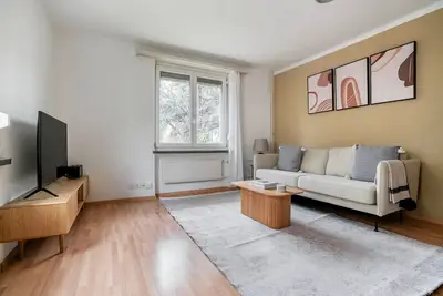 Image de Stellar Wipkingen 3br w/ Common Garden, nr River, by Blueground