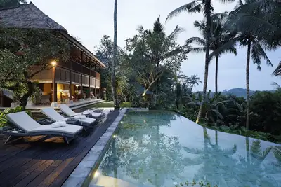 Image de Spacious 3 bedrooms in private villa with rice field view