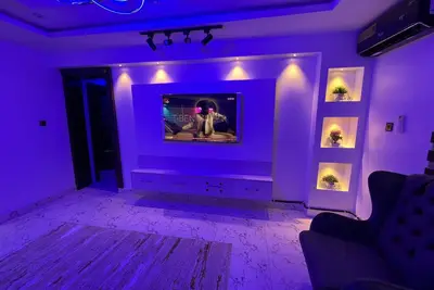 Image de Tastefully designed by a Parisian with Turkish furnitures and orthopaedic beds.