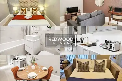 Image de Central Reading 1br, Super King Bed | Near Station