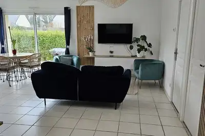 Image de Maison Individuelle de Plein Pied, à 5min du Centre Ville, 20 Minutes des Plages