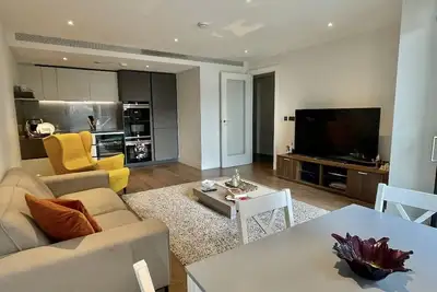 Image de 2 bed 2 bath apartment near BatterSea PowerStation