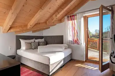 Image de Appartement \"Résidence Skutial Santner Deluxe\" avec vue sur les montagnes, balcon et Wi-Fi