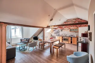 Image de Premium-Appartement-mit 2 Schlafbereichen-Salle de bain privée séparée