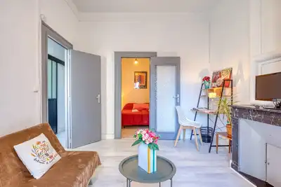 Appartement 'Quartier Artistes' avec balcon