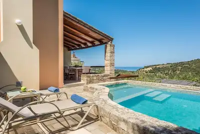 Image de Villa 'Margarita's 4' avec vue sur la mer, Wi-Fi et climatisation