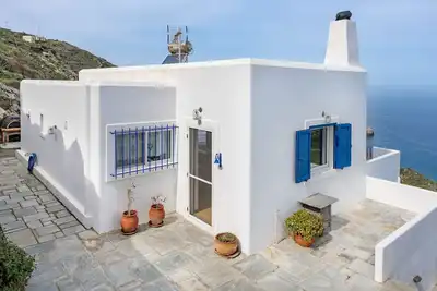 Image de Maison de vacances 'Blue and White' avec vue sur la mer, Wi-Fi