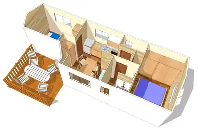 Image de Mobil-home | Classic Xl | 2 Ch. | 4 pers. | Terrasse simple