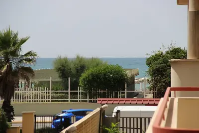 Image de Ostia-apartment 50 mt from the beach, near historic center-sea view