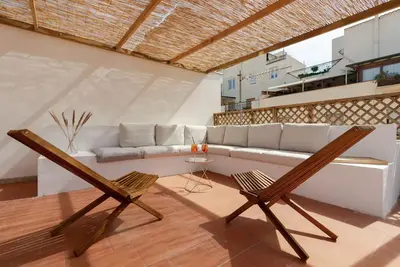Image de Fior di Sale Penthouse, private rooftop. 3 minutes from the seafront.