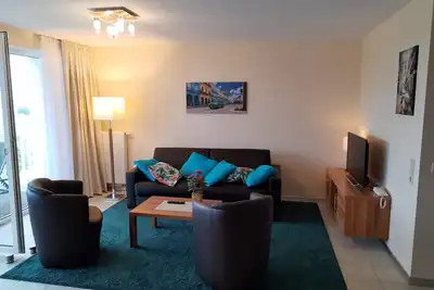 Image de Beautiful apartment with direct sea view from the balcony| sauna