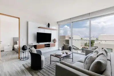 Image de Luxurious 4br condo by the beach - Rooftop pool