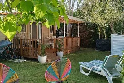 Image de A Louer a la Semaine Mobilhome 6 Personnes au lac de Navarosse