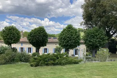 Longère de 9 couchages avec piscine au cœur des coteaux de Loupiac de Cadillac