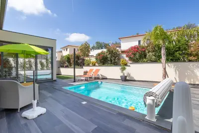 Image de Villa 'Proche Mer Et Montagne' avec piscine privée, Wi-Fi et climatisation - Banyuls dels Aspres