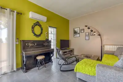 Image de Maison de vacances 'Maison De La Plage' avec terrasse privée, Wi-Fi et climatisation