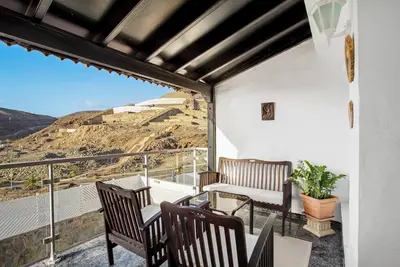 Image de Appartement de vacances 'Casa Los Caideros' avec vue sur la mer, piscine partagée et Wi-Fi