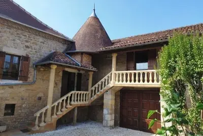 Image de Très grand gite Roud'oustal Périgord tout inclus verdure, calme, piscine, campagne