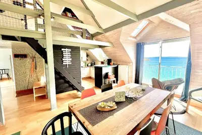 Image de Grand duplex Sur La Plage -The Sky Loft 4pièces 6personnes