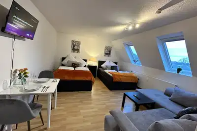 Image de Modern Apartment With 2 Queen Sized Beds in Gütersloh